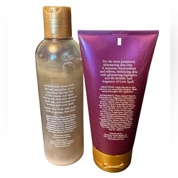 Victoria's Secret Lovespell Body Wash and Shimmer Body Lotion - Picture 5 of 6